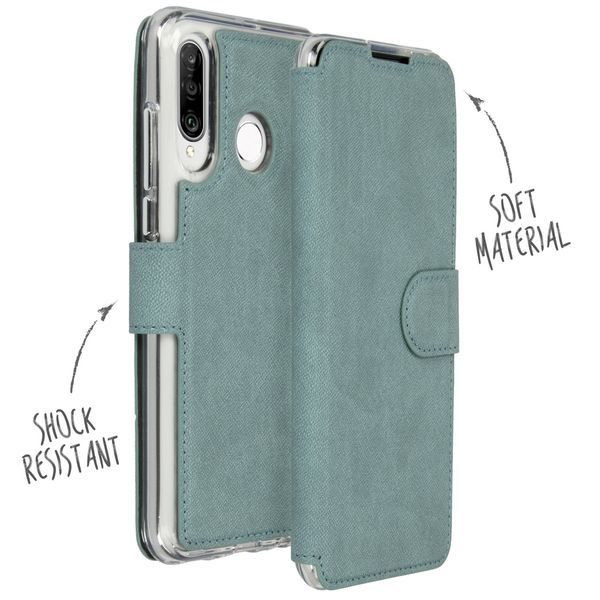 Accezz Xtreme Wallet Bookcase Huawei P30 Lite - Lichtblauw