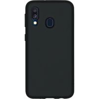 iMoshion Frosted Backcover Samsung Galaxy A40 - Zwart