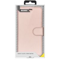 Accezz Wallet Softcase Bookcase Samsung Galaxy S21 - Rosé Goud