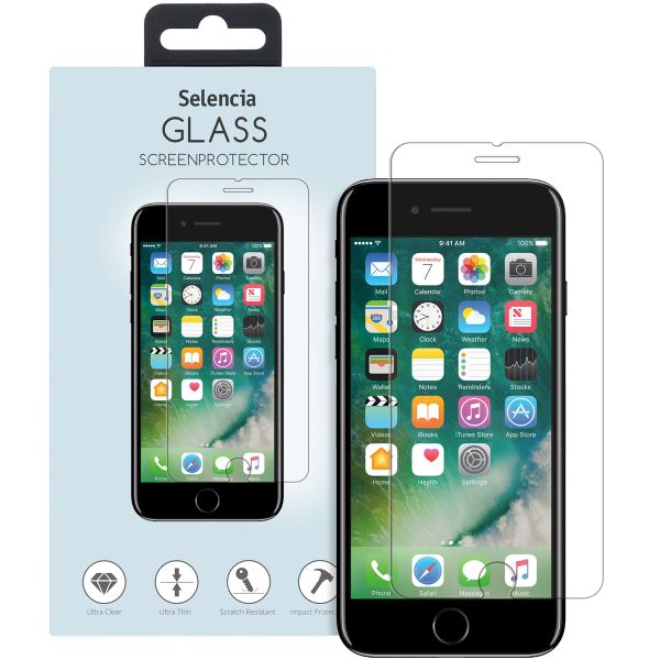 Selencia Gehard Glas Screenprotector iPhone 8 Plus / 7 Plus