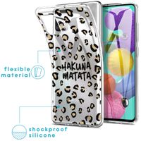 iMoshion Design hoesje Samsung Galaxy A51 - Luipaard - Bruin / Zwart