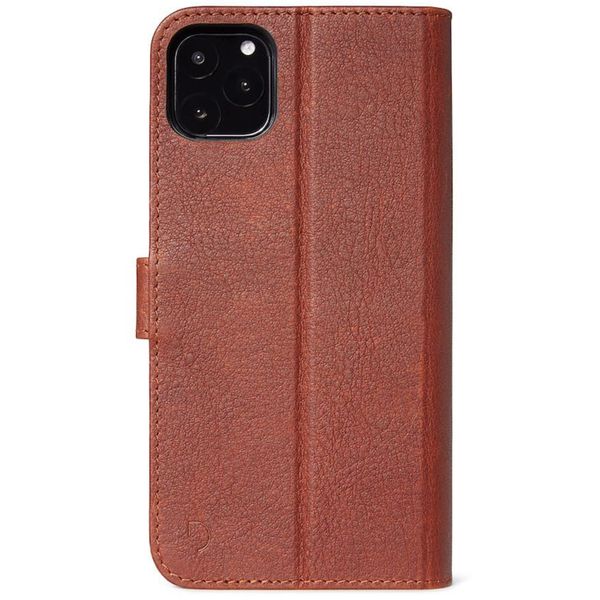 Decoded 2 in 1 Leather Bookcase iPhone 11 Pro - Bruin