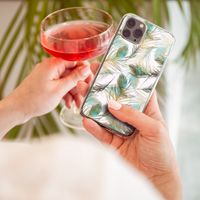 iMoshion Design hoesje iPhone 12 (Pro) - Pauw / Groen