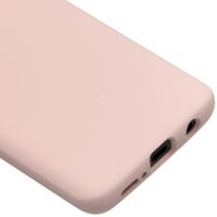 Accezz Liquid Silicone Backcover Samsung Galaxy S9 - Roze