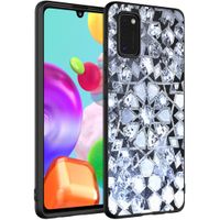 iMoshion Design hoesje Samsung Galaxy A41 - Grafisch - Zilver Bling