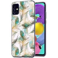 iMoshion Design hoesje Samsung Galaxy A51 - Pauw / Groen