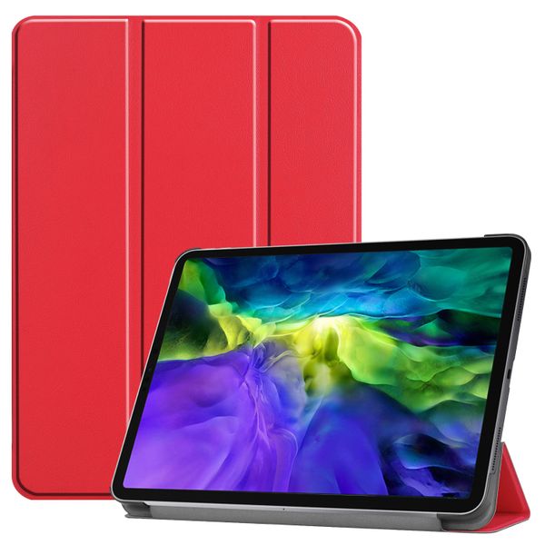 iMoshion Trifold Bookcase iPad Pro 11 (2020-2018) - Rood