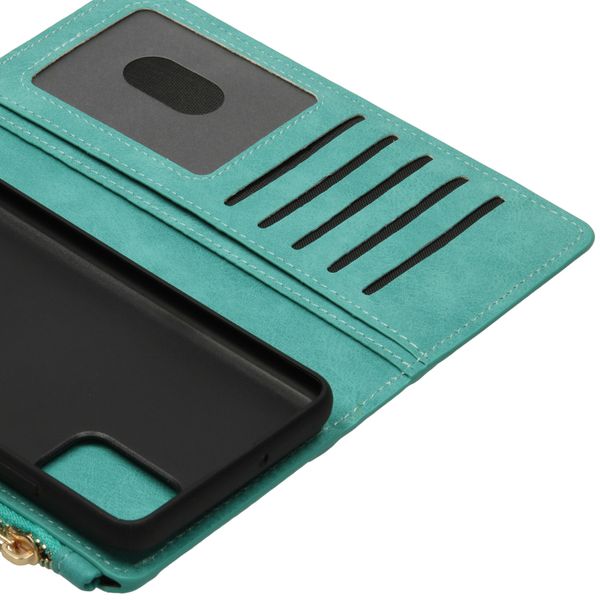 Luxe Portemonnee Samsung Galaxy A51 - Turquoise