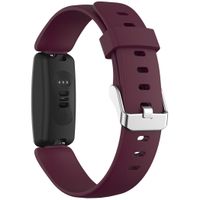 iMoshion Siliconen bandje Fitbit Inspire 2 - Donkerrood