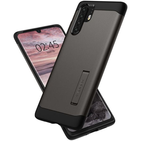 Spigen Slim Armor Backcover Huawei P30 Pro - Grijs