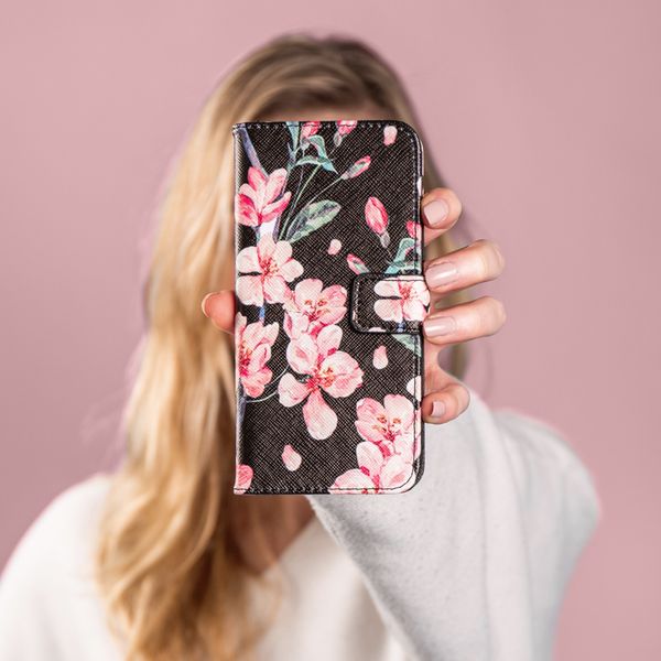 iMoshion Design Softcase Bookcase Huawei P30 Lite