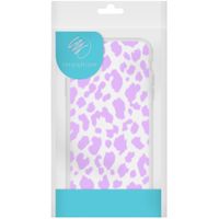 iMoshion Design hoesje Samsung Galaxy A50 / A30s - Luipaard - Paars