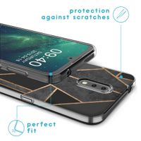 iMoshion Design hoesje Nokia 2.3 - Grafisch Koper / Zwart