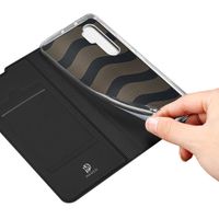 Dux Ducis Slim Softcase Bookcase Xiaomi Mi Note 10 Lite - Zwart