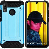 iMoshion Rugged Xtreme Backcover Huawei P Smart (2019) - Lichtblauw