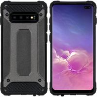 iMoshion Rugged Xtreme Backcover Samsung Galaxy S10 Plus - Zwart