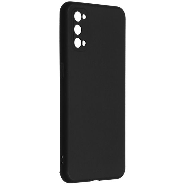 iMoshion Color Backcover Oppo Reno4 5G - Zwart