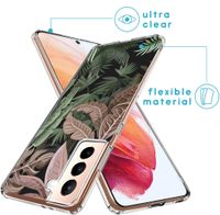 iMoshion Design hoesje Samsung Galaxy S21 - Jungle - Groen / Roze