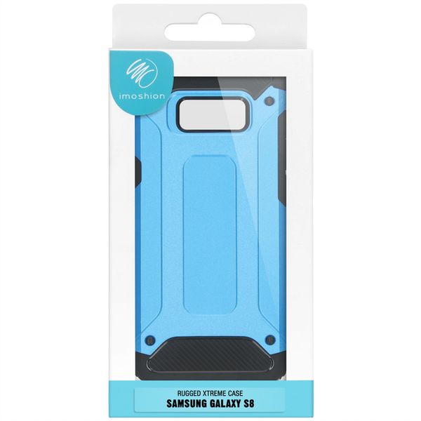 iMoshion Rugged Xtreme Backcover Samsung Galaxy S8 - Lichtblauw