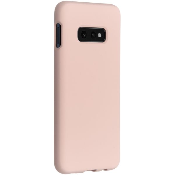 Accezz Liquid Silicone Backcover Samsung Galaxy S10e - Roze