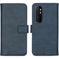 iMoshion Luxe Bookcase Xiaomi Mi Note 10 Lite - Donkerblauw