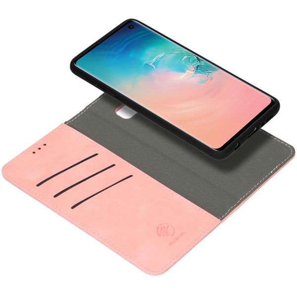 iMoshion Uitneembare 2-in-1 Luxe Bookcase Samsung Galaxy S10 - Roze