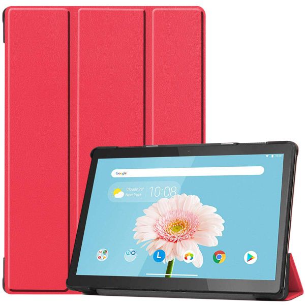 iMoshion Trifold Bookcase Lenovo Tab M10 - Rood