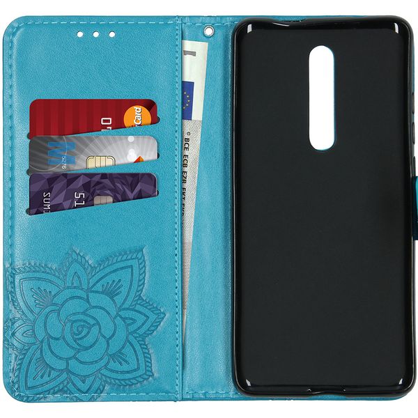 Vlinder Softcase Bookcase Xiaomi Mi 9T (Pro) - Turquoise