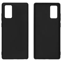 iMoshion Color Backcover Samsung Galaxy Note 20 - Zwart