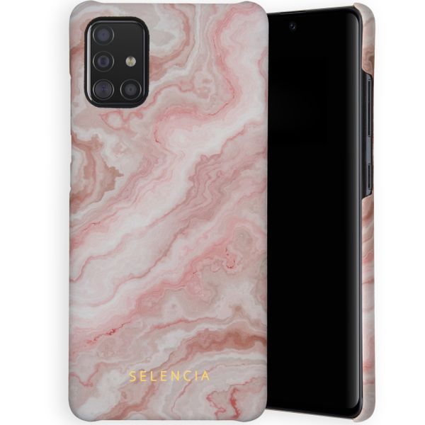 Selencia Maya Fashion Backcover Samsung Galaxy A51 - Marble Rose