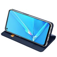 Dux Ducis Slim Softcase Bookcase Oppo A52 / A72 / A92 - Donkerblauw