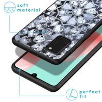 iMoshion Design hoesje Samsung Galaxy A41 - Grafisch - Zilver Bling