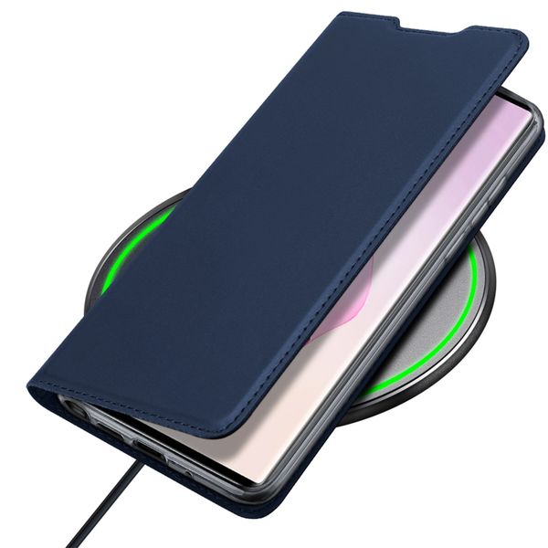 Dux Ducis Slim Softcase Bookcase Samsung Galaxy Note 20 - Donkerblauw