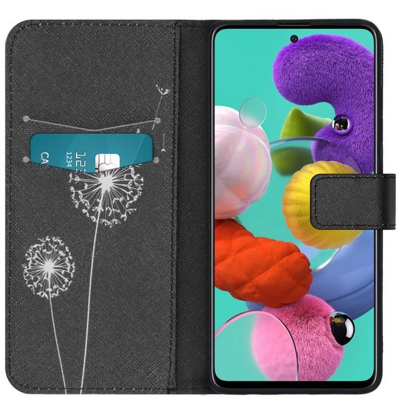 iMoshion Design Softcase Bookcase Samsung Galaxy A51 - Dandelion