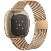 iMoshion Milanees Watch bandje Fitbit Sense / Versa 3 - Rosé Goud