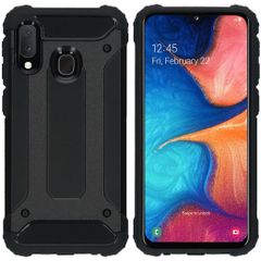 iMoshion Rugged Xtreme Backcover Samsung Galaxy A20e - Zwart