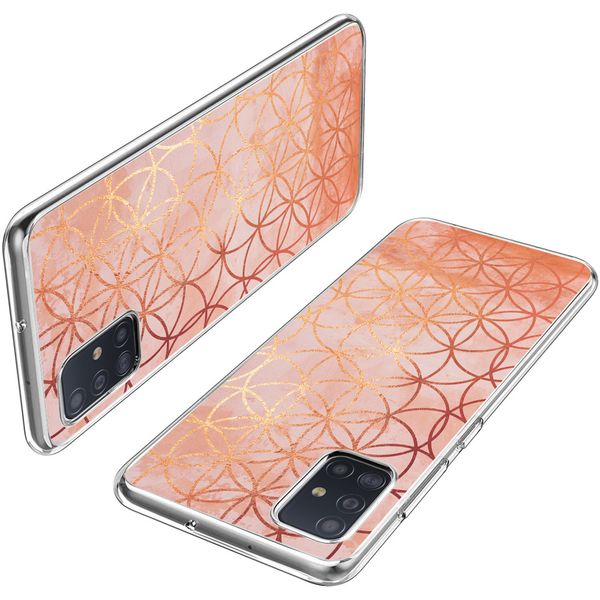 iMoshion Design hoesje Samsung Galaxy A51 - Ring / Roze