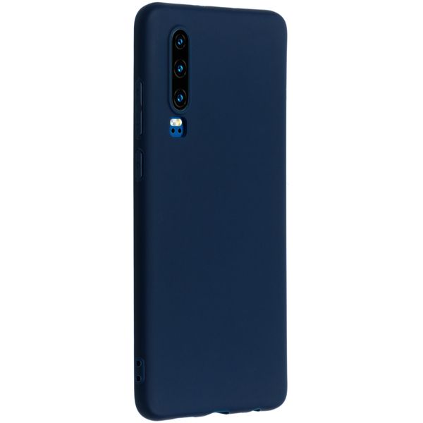 iMoshion Color Backcover Huawei P30 - Donkerblauw