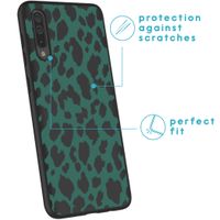 iMoshion Design hoesje Galaxy A50 / A30s - Luipaard - Groen / Zwart