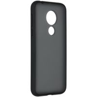 iMoshion Frosted Backcover Motorola Moto G7 Power - Zwart