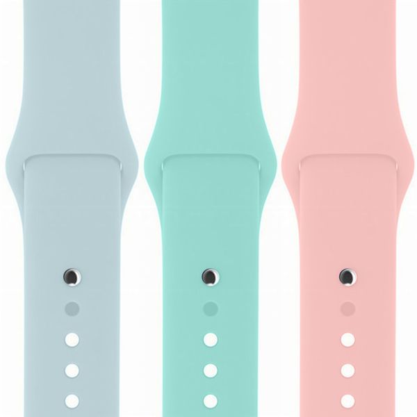 iMoshion Siliconen bandje Multipack Apple Watch Series 1-8 / SE / Ultra - 42/44/45/49 mm