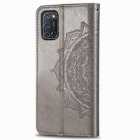 Mandala Bookcase Oppo A52 / Oppo A72 / Oppo A92 - Grijs