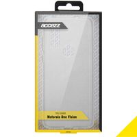 Accezz Clear Backcover Motorola One Vision - Transparant