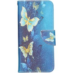 Design Softcase Bookcase Samsung Galaxy Note 20 - Vlinders