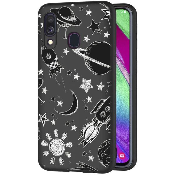 Design Backcover Samsung Galaxy A40 - Space Design