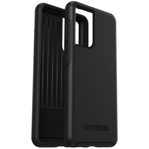 OtterBox Symmetry Backcover Samsung Galaxy S21 - Zwart