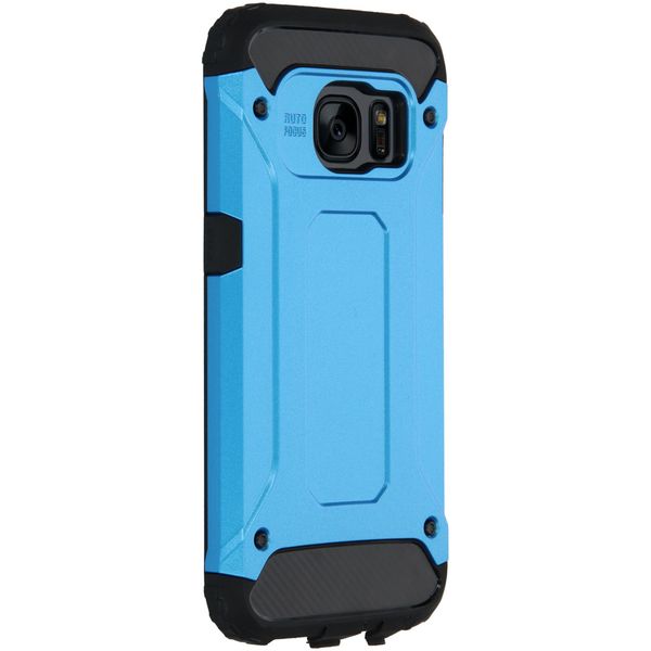 iMoshion Rugged Xtreme Backcover Samsung Galaxy S7 - Lichtblauw