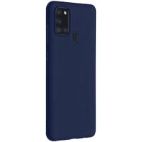 iMoshion Color Backcover Samsung Galaxy A21s - Donkerblauw