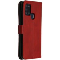 iMoshion Luxe Bookcase Samsung Galaxy A21s - Rood