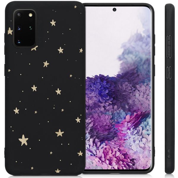 iMoshion Design hoesje Samsung Galaxy S20 Plus - Sterren / Zwart